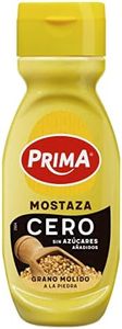 Prima Mostaza Cero, mismo sabor sin azúcares añadidos. 265 g