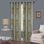 Achim Home Furnishings, Blue Vogue Grommet Window Curtain Panel, 50" x 63" (Model: VGPN63BL06)