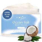 Florida Salt Scrubs Coconut Body Scrub, 10.5 oz Jar