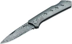 BOKER Plus 01BO511DAM Dominator Pocket Knife, Damascus