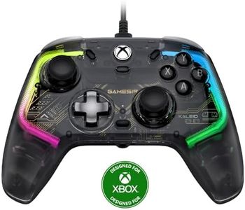 GameSir Kaleid Wired Controller for Xbox Series X|S, Xbox One,Windows 10/11 & Steam, Plug and Play Gaming Gamepad, Transparent Video Game Controller with Hall Effect Joysticks/Hall Trigger