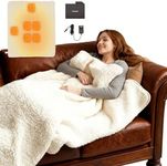 Ourea Cordless Heated Blanket with 
