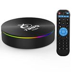 Android 9.0 TV Box T95Q max Amlogic S905X3 with 4GB RAM 32GB ROM 4K Ultra HD H.265 Dual Band WiFi BT 4.0 Media Box 2.4/5Ghz WiFi 100M LAN