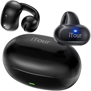 iTour Z50S Translation Earbuds Real Time, Bidirection Simultaneous Translator Earbuds in 127 Languages Online, Audio&Video Subtitle Translation, Languages Translation Device with iTourBuds APP