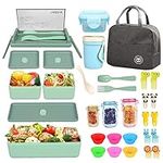 OHMZPERE Bento Box Adult Lunch New 