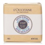 L'OCCITANE Shea Butter Milk Sensitive Skin Extra Rich Soap 100g | Palm Oil Free, Vegan & 99% Readily Biodegradable | Sustainable & Luxury Beauty Body Wash for All Skin Types