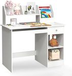 GYMAX Wooden Kids Desk, Children St