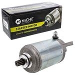NICHE Starter Motor Assembly for Honda Big Red ATC250ES FourTrax 250 TRX250 31200-HA0-682