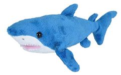 Wild Republic Mako Shark Plush, Stuffed Animal, Plush Toy, Gifts for Kids, Sea Critters 11 Inches