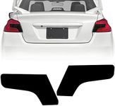 NDRUSH Blackout Taillight Vinyl Tint Film, Precut Overlays,Tail Light Wrap Cover Compatible with 2015-2020 Subaru WRX/STI