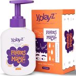 YplayZ Flakes Off Magic On Hydrating Anti-Dandruff Shampoo For Kids & Teens 11+Yrs|ZPTO Free Kids Shampoo|Shampo For Boys,Girls|Cleanse With 2% Salicylic Acid,Piroctonoe Olamine|Prevents Flakes|300ml