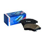 Bosch BP1280 - Brake Pads Car Front Axle - Bosch Quality - Reduced Noise and Dust - ECE-R90 Certified - Copper-Free - 1 Set of 4 Pads