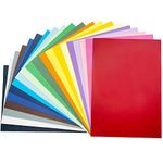 A4 Coloured Paper, Coloured Cards 100 Sheets 20 Assorted Colours Origami Paper, Crafting and Decoratin, Coloured Art Paper (297 x 210mm)