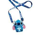 FASHION YO Kids Purse Girls Silicone Mini Children's Coin Purse Cute Cartoon Stitch Shoulder Bag Crossbody Bag Accessories Bags Adjustable Strap for Kids Gift Travel Holiday(Stitch)