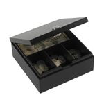 First Alert 3010F Steel Cash and Key Box, Black