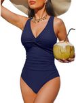 Holipick Navy Blue Women Tummy Cont