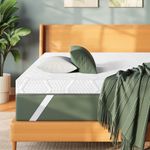 4 Inch Mattress Topper White Twin