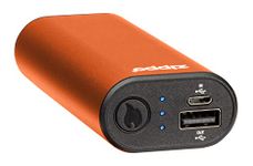 Zippo Orange HeatBank 6 - Rechargeable Hand Warmer - 6 Hour Run Time - 3 Settings - Indoor & Outdoor Use - Battery & Heat Indicator Light - Powerbank - One Size