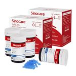 Sinocare Blood Glucose Test Strips Only for Safe AQ Smart Blood Suagr Monitor or Safe AQ Voice Blood Glucose Monitor (Strips x100)