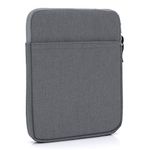 MyGadget Nylon Sleeve for Tablet up to 10 Inch - Padded Bag for 17,5 x 25,5 cm - e.g. iPad 9.7", Samsung Galaxy Tab S3 - Travel Pouch in Dark Grey