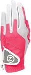 Zero Friction Women's Golf Gloves, Left Hand, One Size, Pink