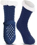 LUTHER PIKE SEATTLE Slipper Socks for Women - Warm, Cozy Socks w/Grippers﻿