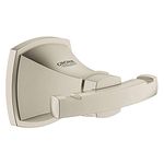 GROHE 40631EN0 Grandera Robe Hook, Brushed Nickel Infinity Finish