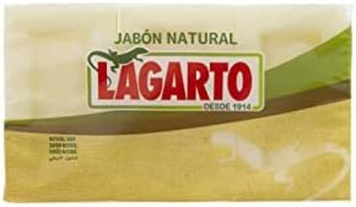LAGARTO jabón pastilla natural pack 3 x 200 gr