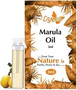 Crysalis Marula (Sclerocarya Birrea) |100% Pure & Natural Undiluted Carrier Oil Organic Standard|Steam Distilled Oil, Lighten Skin, Clean & Moisturize Skin, Skin Care 3ml