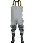 Waterproof Chest Waders Premium Light Olive UK 8 / EU 42