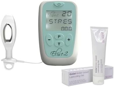 TensCare Elise 2 Beckenbodentrainer EMS für Frauen mit Go Gel Gleitmittel – zur Unterstützung bei Inkontinenz, Rückbildung nach der Geburt & Beckenbodentraining, klinisch geprüft, einfache Anwendung