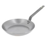 De Buyer Mineral B Round Carbon Steel Fry Pan 10-Inch