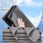 XAVRY Thickened Magic Cleaning Cloth,Reusable Microfiber Cleaning Cloth.Lint Free Cloth for Home,Window,Mirror Glass and Cars.(14" x 19",3 Pack)