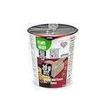 CHEF WOO BRAISED BEEF RAMEN NOODLES (Pack of 12) | Made with Organic Ramen Noodles | Plant Based Protein | Certified Vegetarian, Vegan, Kosher, Halal | Made with better for you ingredients| Amazing flavour