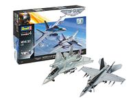 Revell Top Gun Super Hornet & Tomcat Gift Set 1:72 Airplane Model Kit