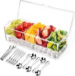 Condiment Tray with Stainless Steel