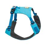 RUFFWEAR - RUFFWEAR, Hi & Light, Everyday Lightweight Dog Harness, Trail Running, Walking, Hiking, All-Day Wear, Blue Atoll, Large/X-Large