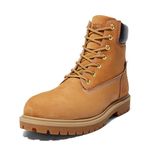 Timberland PRO Men's CSA Iconic 6 Inch Alloy Safety Toe Puncture Resistant Waterproof Industrial Work Boots, Wheat, 11 Wide
