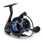 Goture Graphite Lightweight Spinning Reels, Corrosion & Water-Resistant Freshwater Saltwater Spinning Fishing Reel, 6.2:1 High Speed Gear Ratio, 7+1BB, 3000