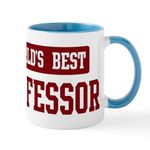 CafePress Worlds Best Professor Mug 11 oz (325 ml) Ceramic Coffee Mug