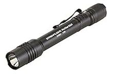 Streamlight 88033 ProTac 2AA 250-Lumen EDC Professional Tactical Flashlight with Alkaline Batteries and Holster, Black, Clear Retail Packaging