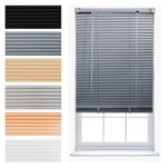 FURNISHED Venetian Blinds Window Blind PVC Easy Fit Curtains Trimmable Strong Home Office Venetian Blind - Grey 190W x 150H cm