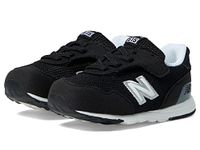 New Balance Baby 515 V1 Hook & Loop Sneakers, Black/White, 9 Toddler