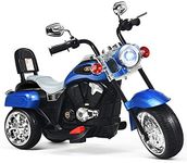 HONEY JOY Kids Motorcycle, 6V Batte