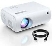 Mini Projector, ClokoWe 2023 Upgraded 1080P HD Projector, 10000L Portable Phone Projector, Movie Projector Compatible with Android/iOS/Windows/TV Stick/HDMI/USB