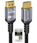 Sniokco 10K 8K HDMI 2.1 Cable 4M, Certified 48Gbps Ultra High Speed HDMI® Cable 4K 240Hz 165Hz 120Hz 8K 60Hz eARC HDCP2.3 HDR10+ Compatible with PC TV Monitor Projector Ro-ku Sky-Q PS5 X-box