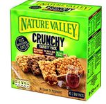 Nature Valley Crunchy Variety Pack Cereal Bars 42g (Pack of 40 Bars)