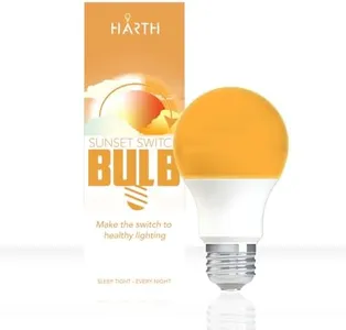 3 Modes LED Light Bulbs | 5 Watt E26 Day & Night Light Bulbs 60 Watt (Equivalent) | White Light for Day & Warm Light Bulbs No Blue Light for Night | Led Lights for Bedroom Lights, Room Lamp, Kids Room