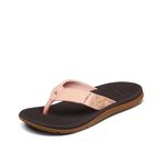 Reef Women's Santa Ana Flip-Flop, Peach Parfait, 6 UK