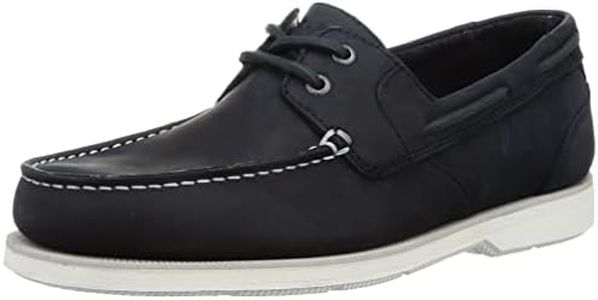 Rockport Men's Southport Boat Shoe, New Dress Blues, 9 US